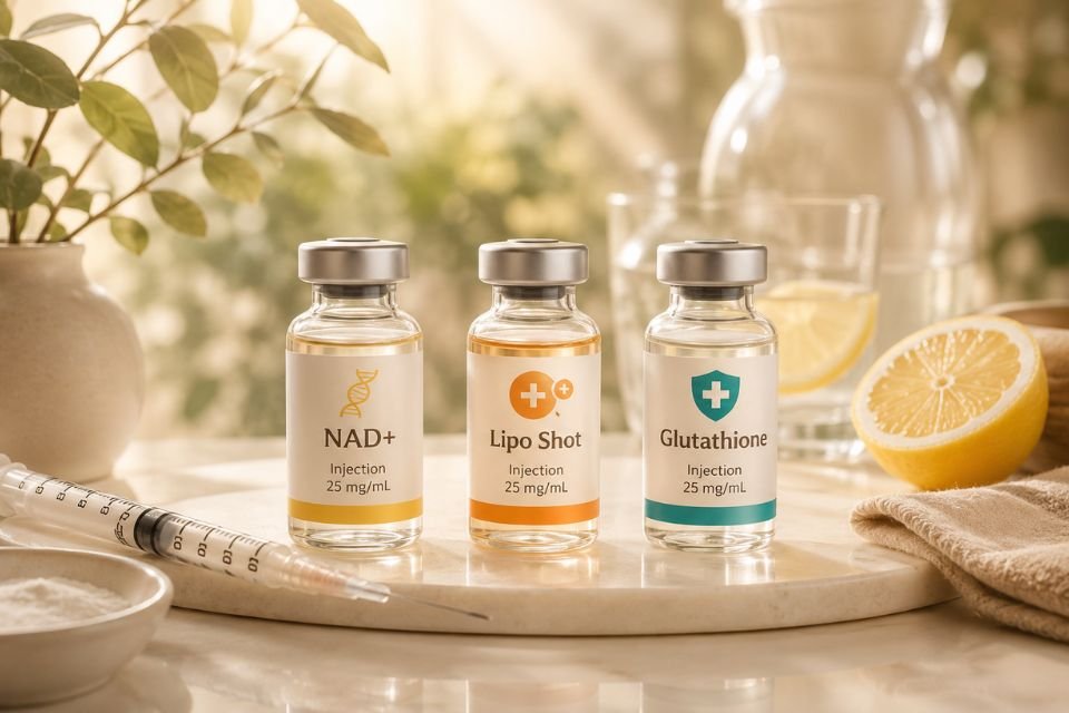 Wellness Injections explained: NAD+, Lipo Shots, and Glutathione Benefits